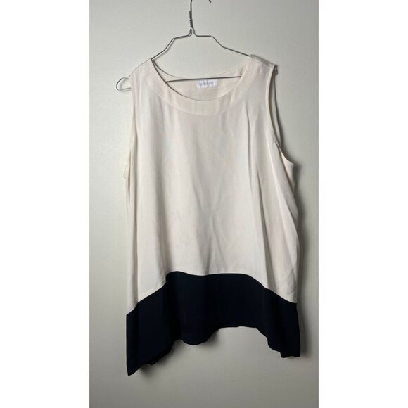 eskandar Tops - ESKANDAR SILK LAGENLOOK TANK CAMI BLOUSE XL
